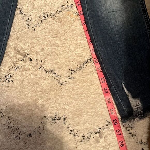 𝅺JULES & James Distressed Blue Jeans.  Size 5 - Picture 2 of 7